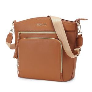 2838 Crossbody Bag, Purses Crossbody, Multi Pockets Handbag Shoulder Bag